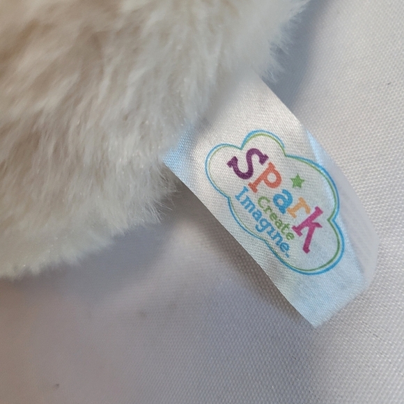 Spark Create Imagine Lamb Plush Rattle Crinkle Lovey Toy Plush - Picture 7 of 8